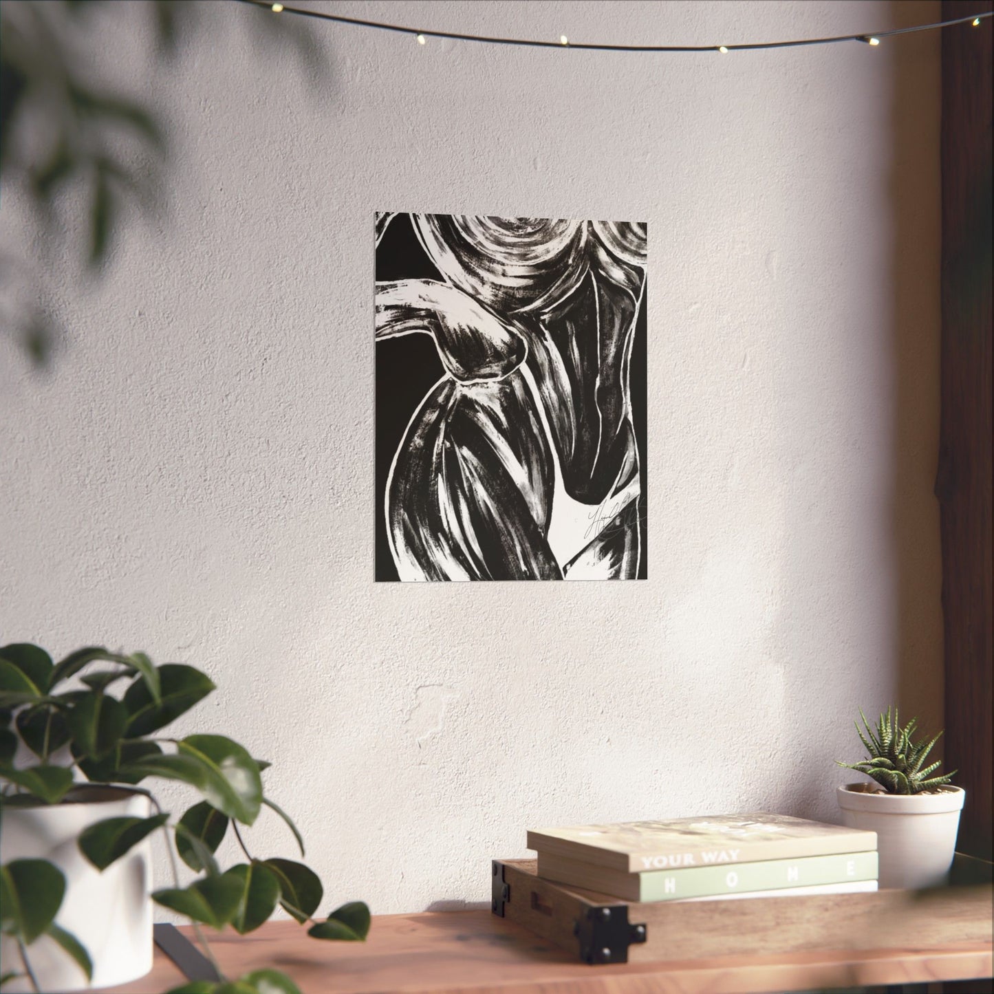 Contours in Monochrome