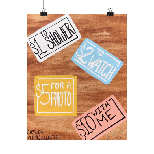 Showering: Side Hustle