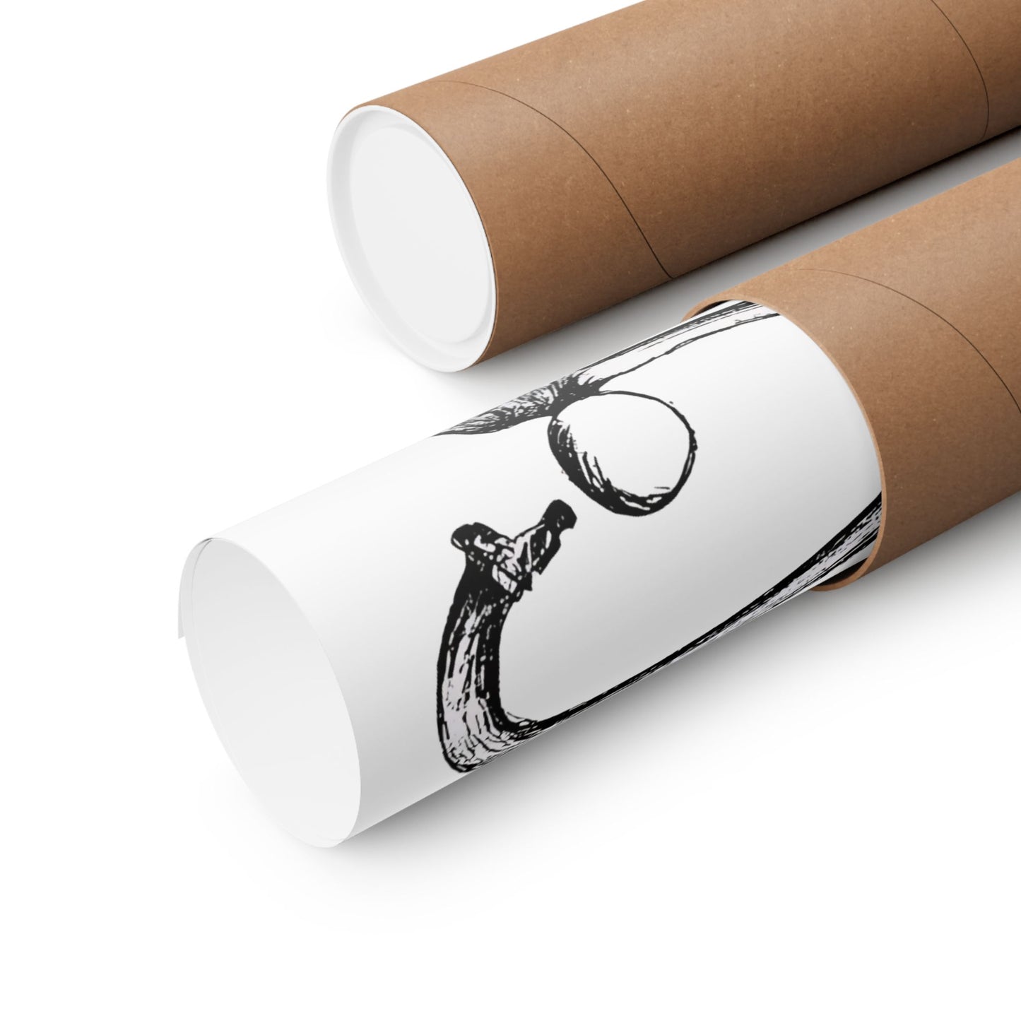 Kill Your Worst Enemy - Black Poster Print