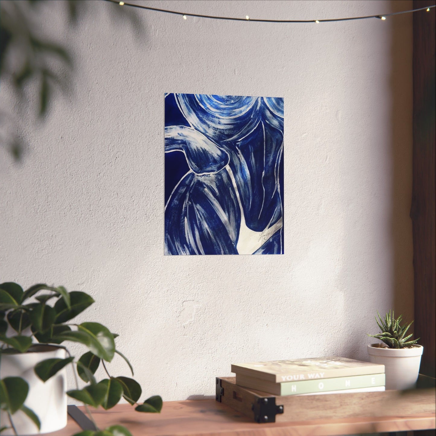 Contours of Blue
