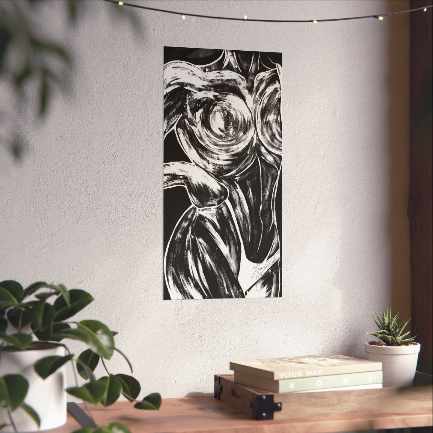 Contours in Monochrome