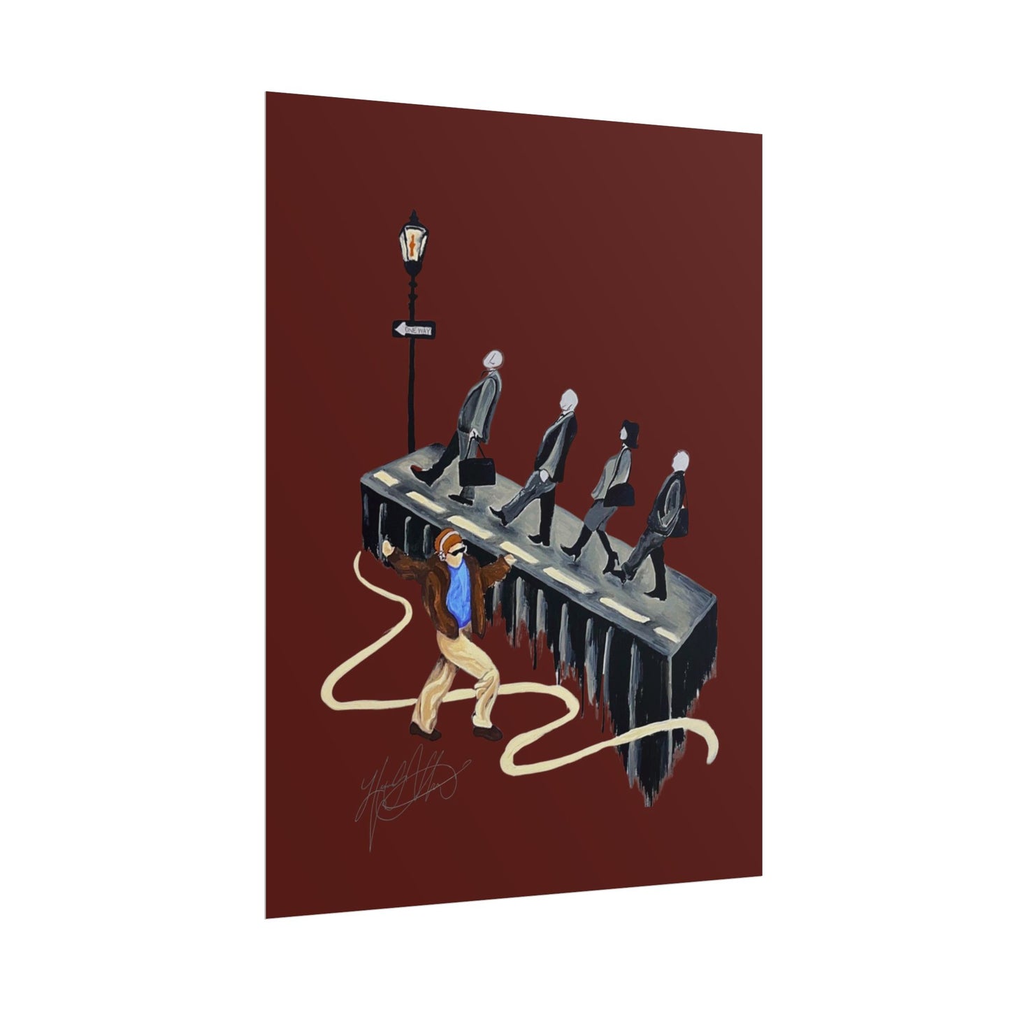 The Afterparty | Surreal Vintage Illustration Art Print
