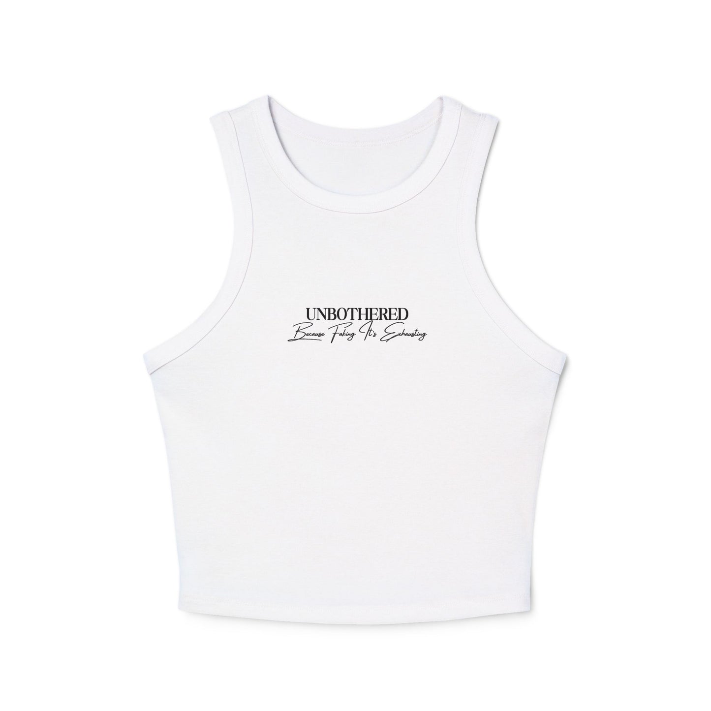 First Run Ribbed Racerback Tank