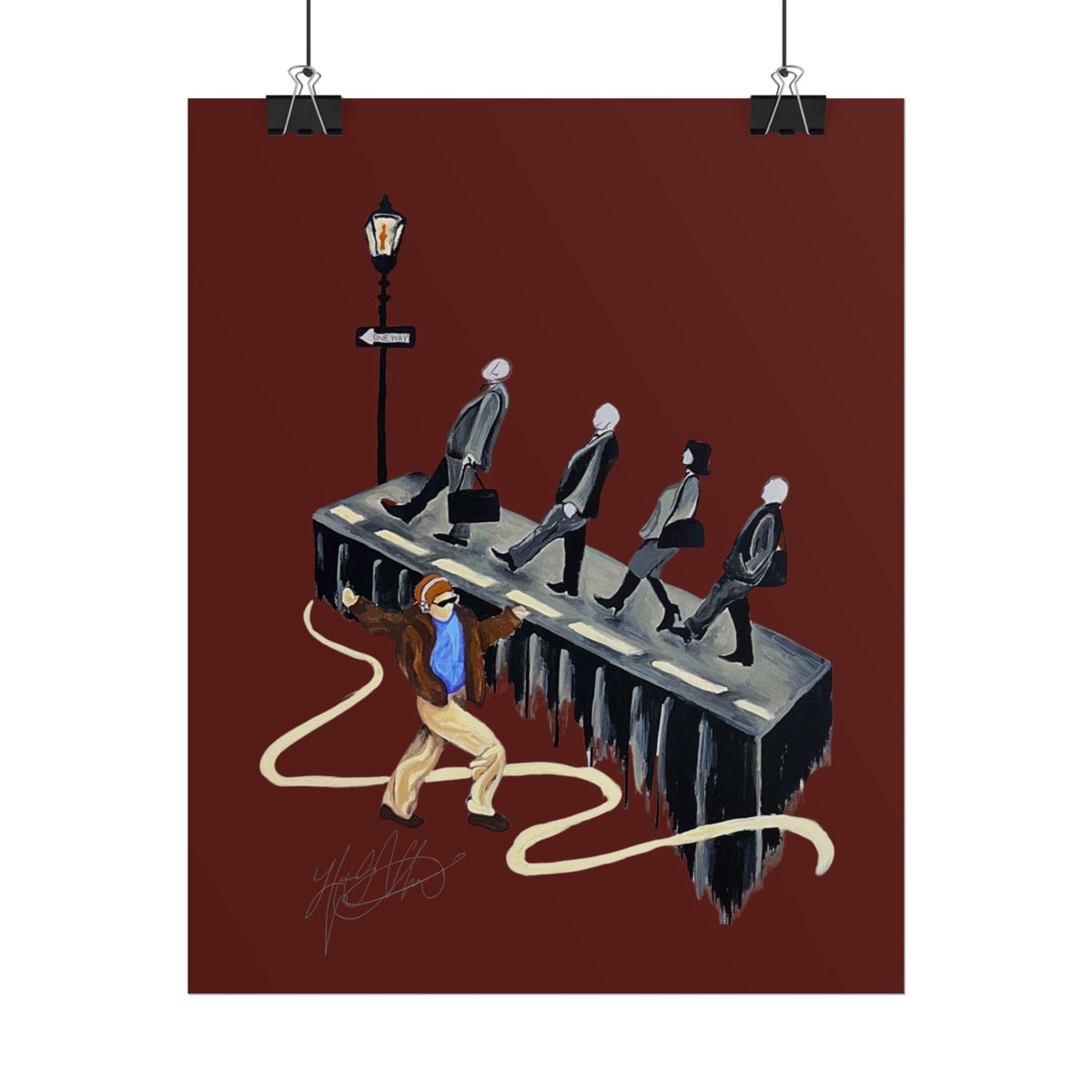 The Afterparty | Surreal Vintage Illustration Art Print