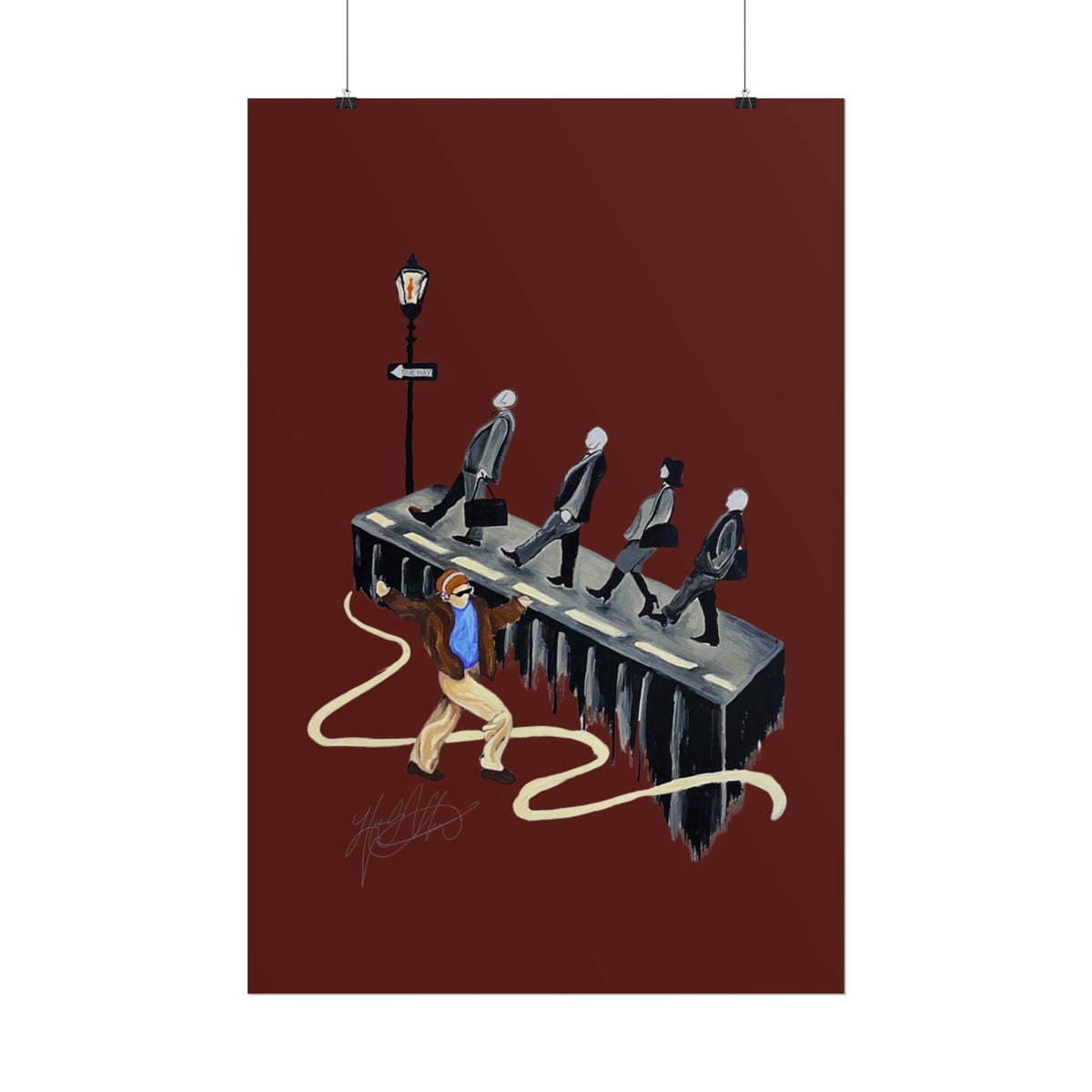 The Afterparty | Surreal Vintage Illustration Art Print