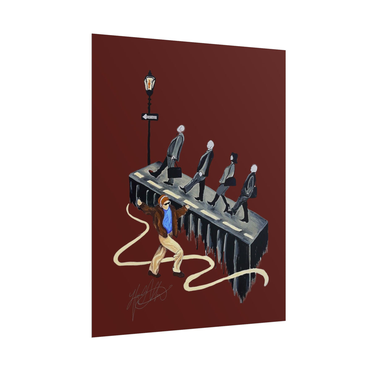 The Afterparty | Surreal Vintage Illustration Art Print