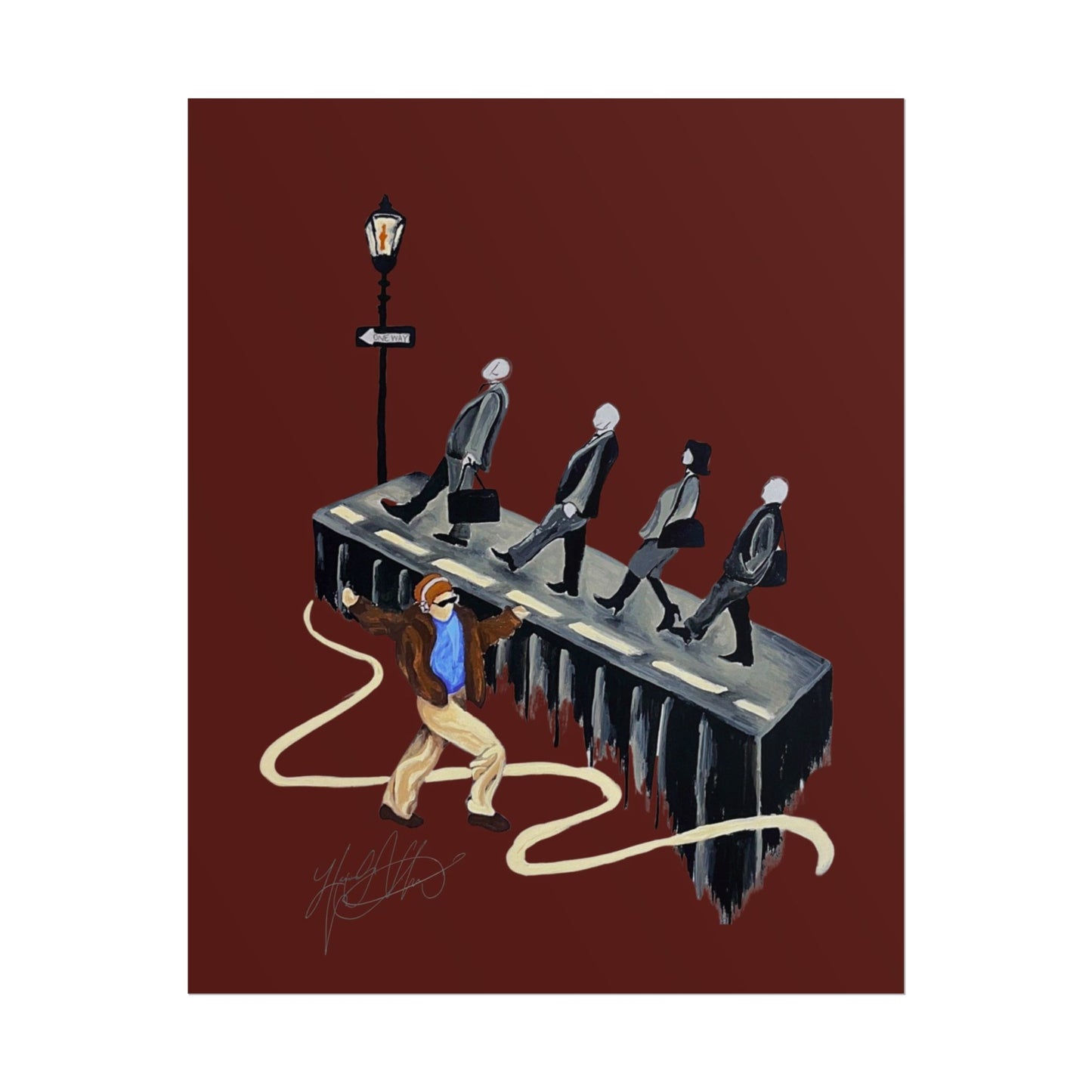 The Afterparty | Surreal Vintage Illustration Art Print