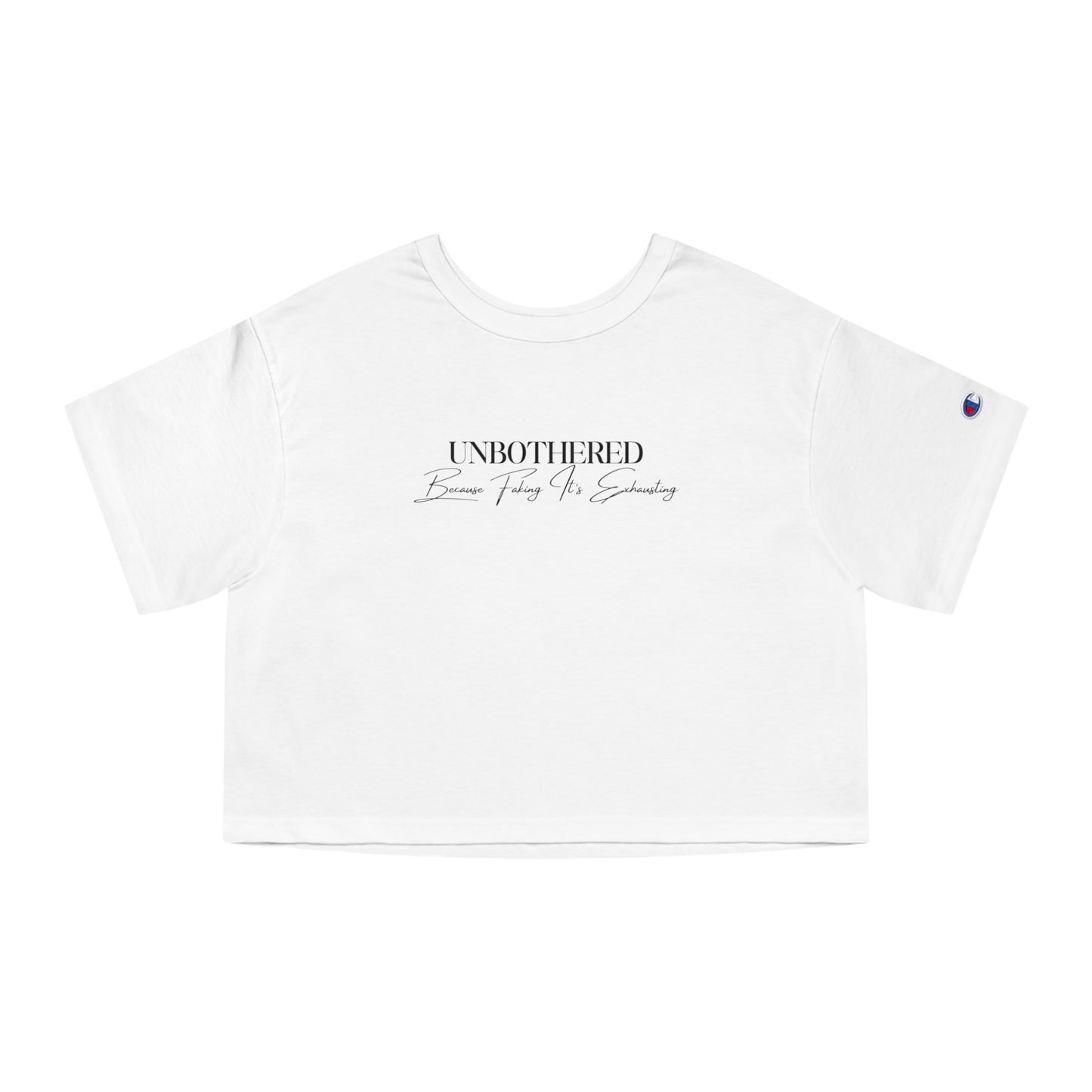 First Run Champion Cropped Tee