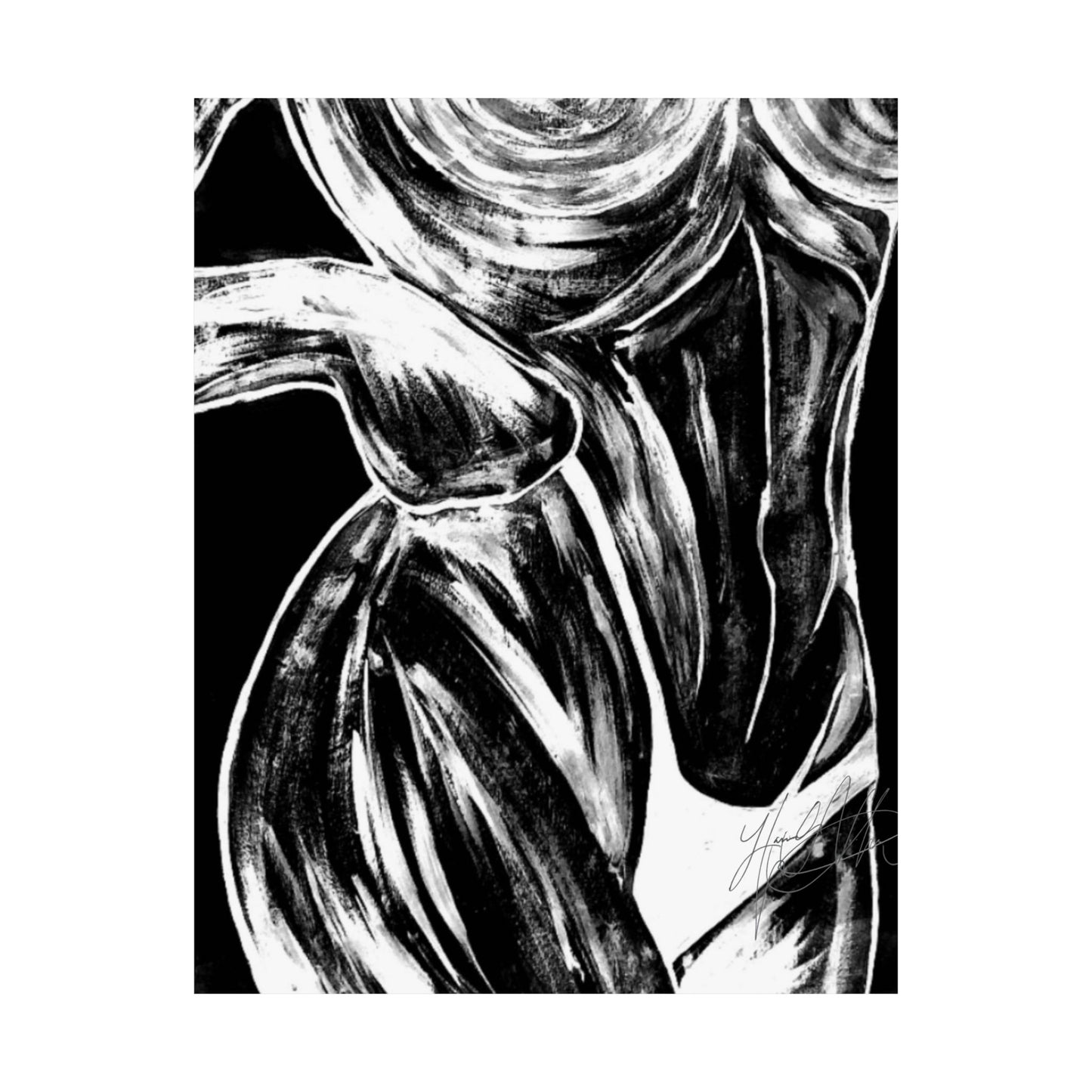 Contours in Monochrome