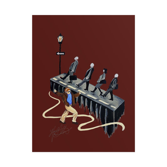 The Afterparty | Surreal Vintage Illustration Art Print