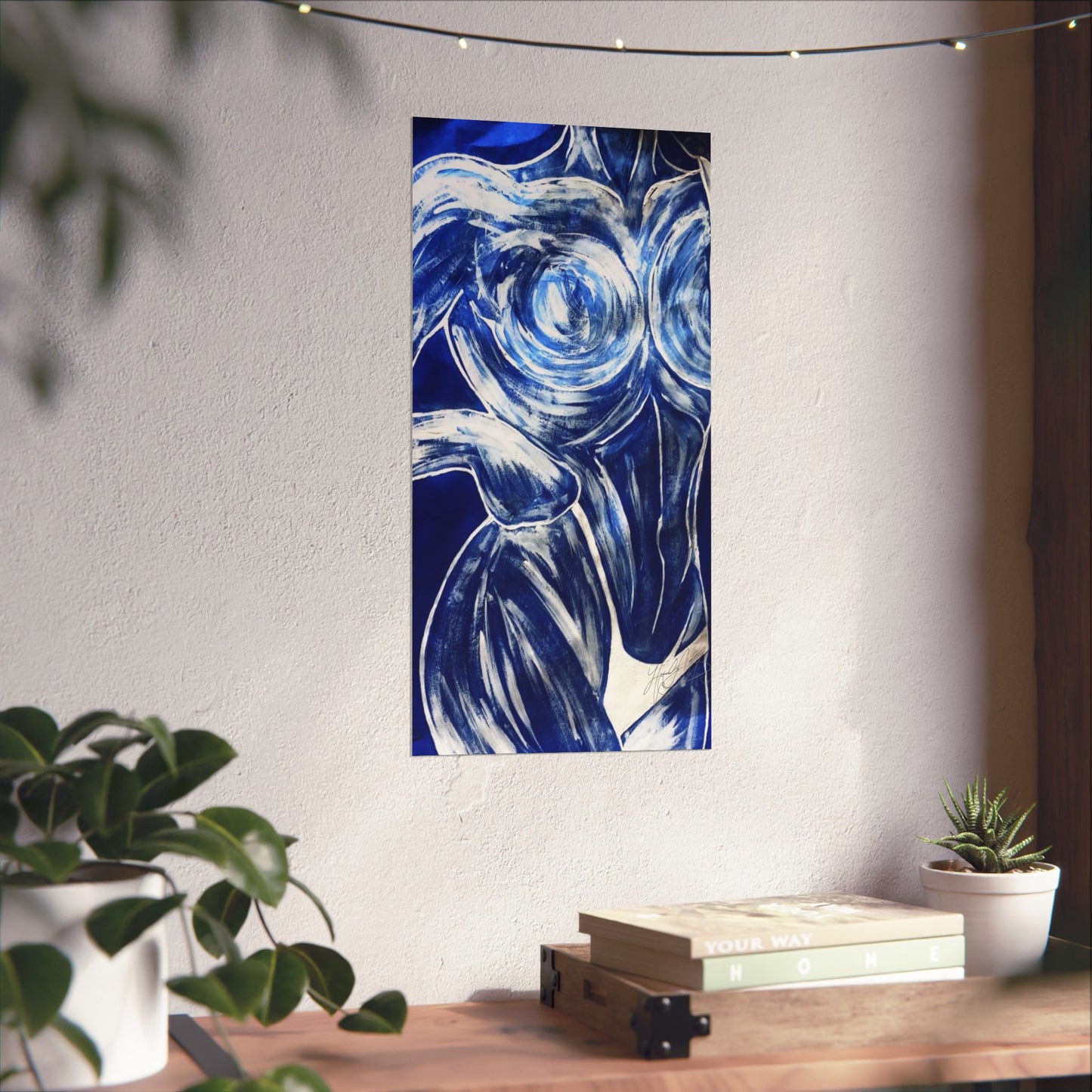 Contours of Blue