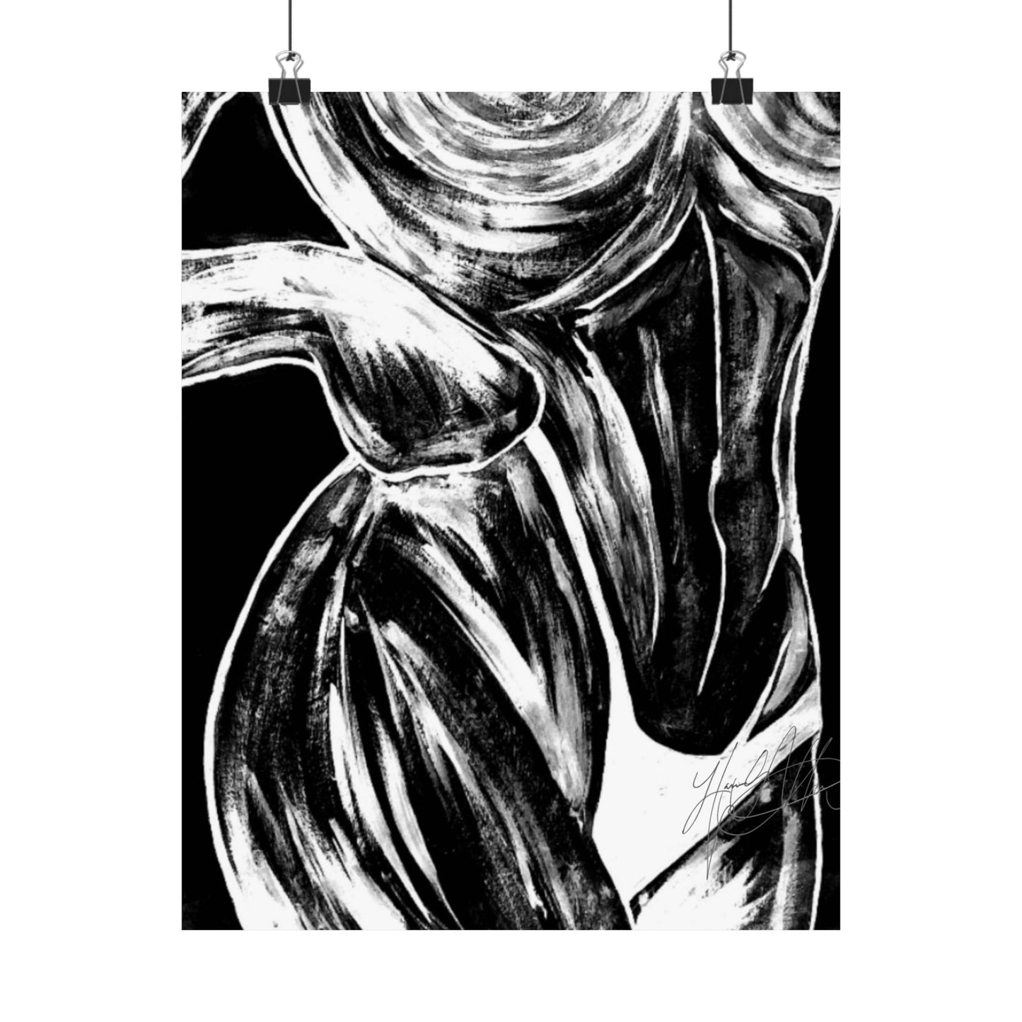 Contours in Monochrome