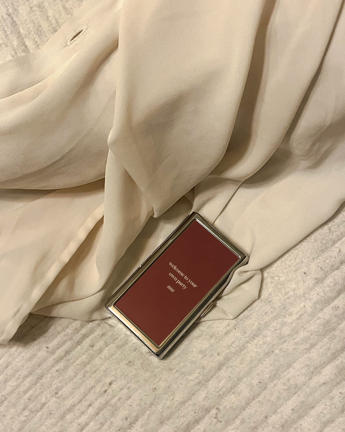 The Afterparty | 2-Sided Art Vintage Metal Pocket Case