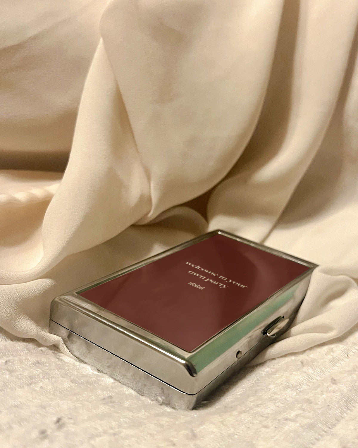 The Afterparty | 2-Sided Art Vintage Metal Pocket Case