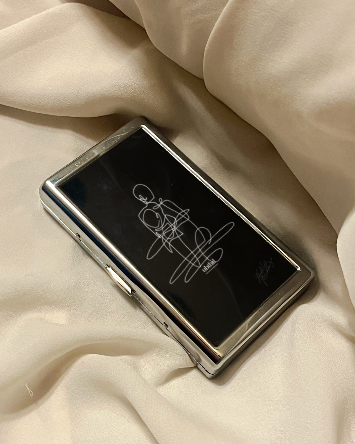 Probably Important | 2-Sided Art Vintage Metal Pocket Case