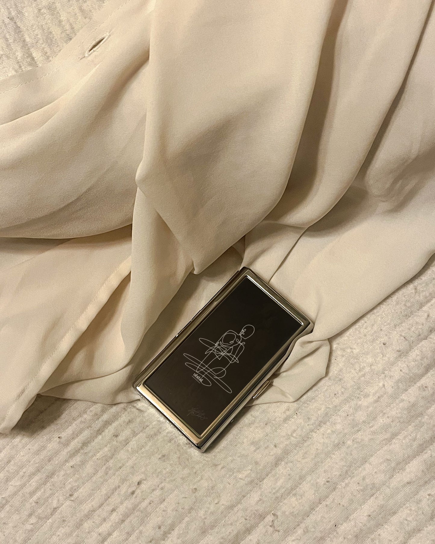 Probably Important | 2-Sided Art Vintage Metal Pocket Case