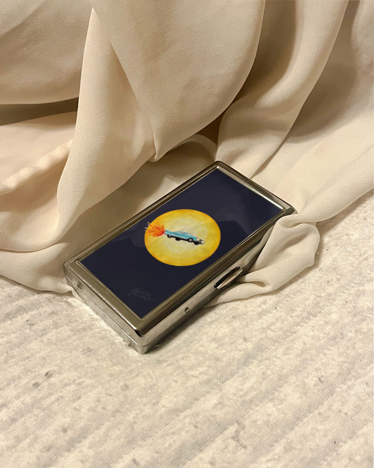 Joyride | 2-Sided Art Vintage Metal Pocket Case