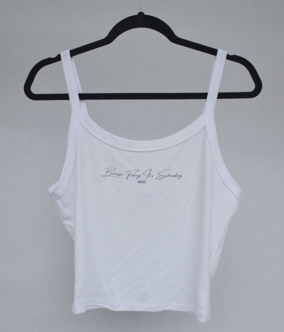 No Pretense Slim Strap Tank