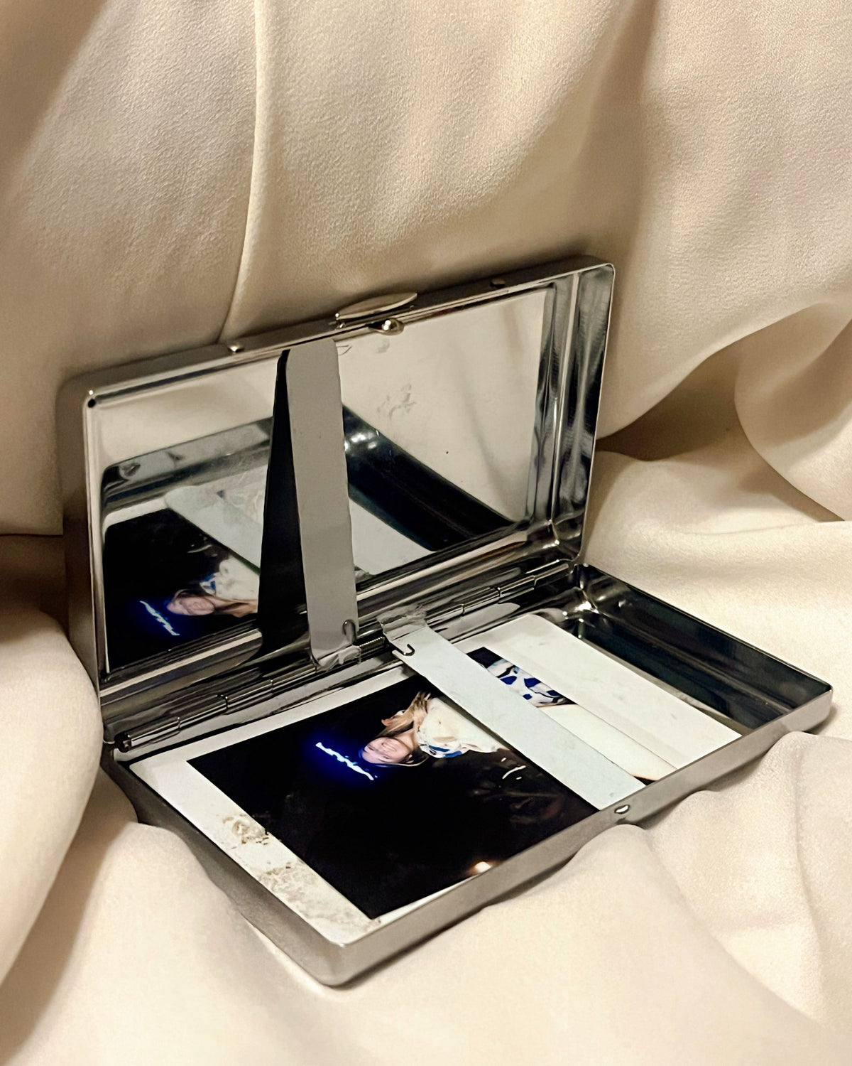 The Afterparty | 2-Sided Art Vintage Metal Pocket Case