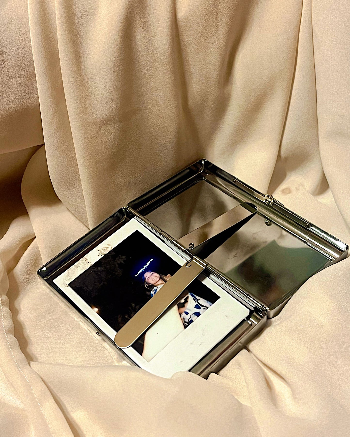 The Afterparty | 2-Sided Art Vintage Metal Pocket Case